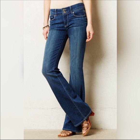 PAIGE Denim - PAIGE "Hidden Hills" High Rise Boot Cut Jeans